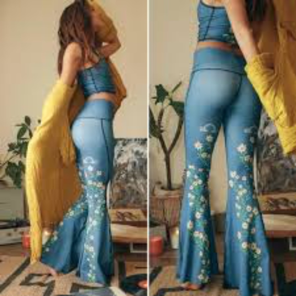 Teeki Woodstock bell bottoms